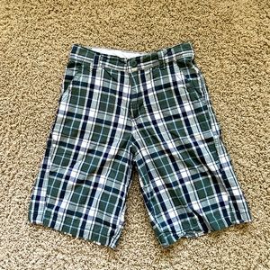 ☀️3 for $15☀️ Boys Plaid Casual Dress Shorts, 100% Cotton, Size 12